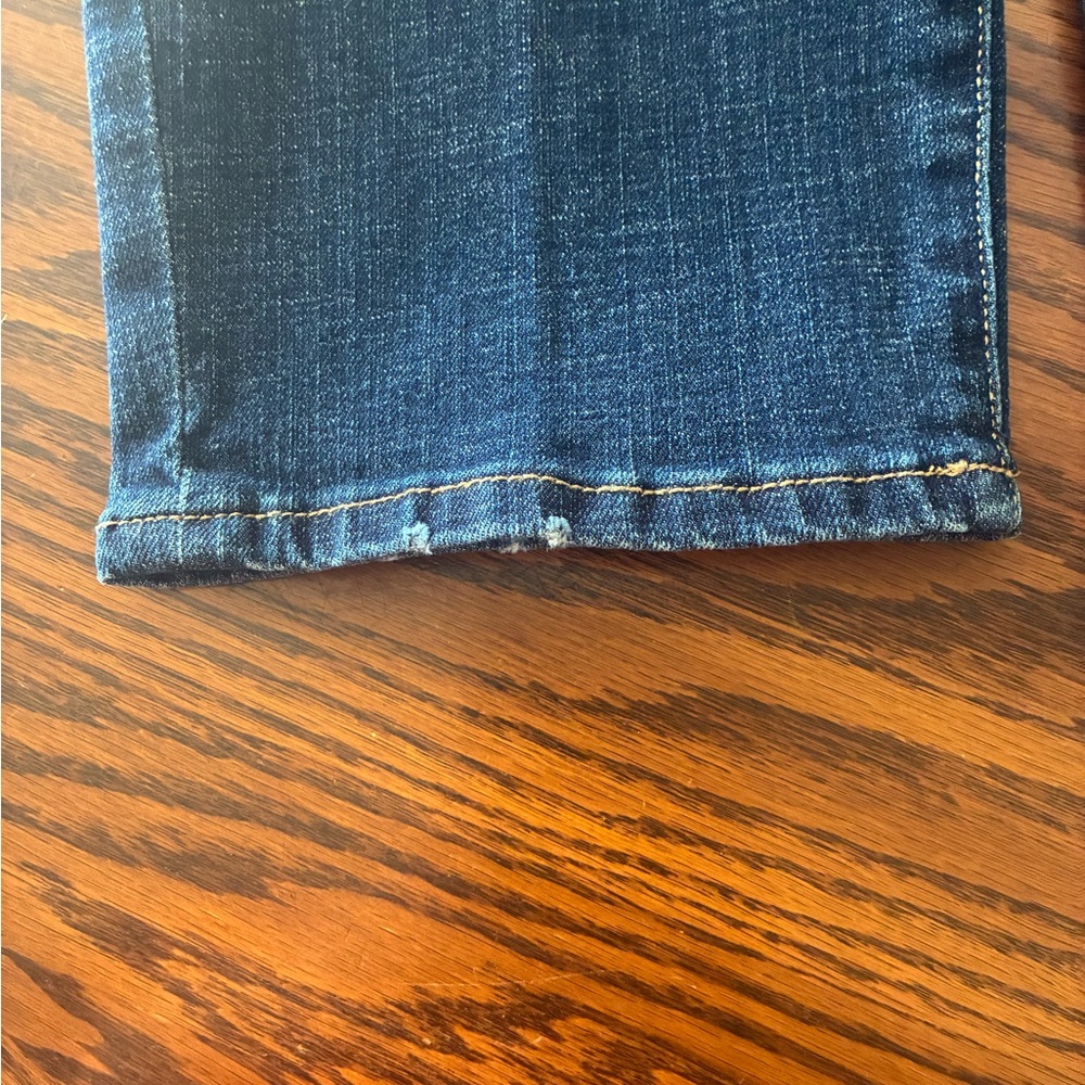 Sonoma Women's Boyfriend Denim Jeans Pants Distressed High Rise Straight Plus 18 - Picture 9 of 14